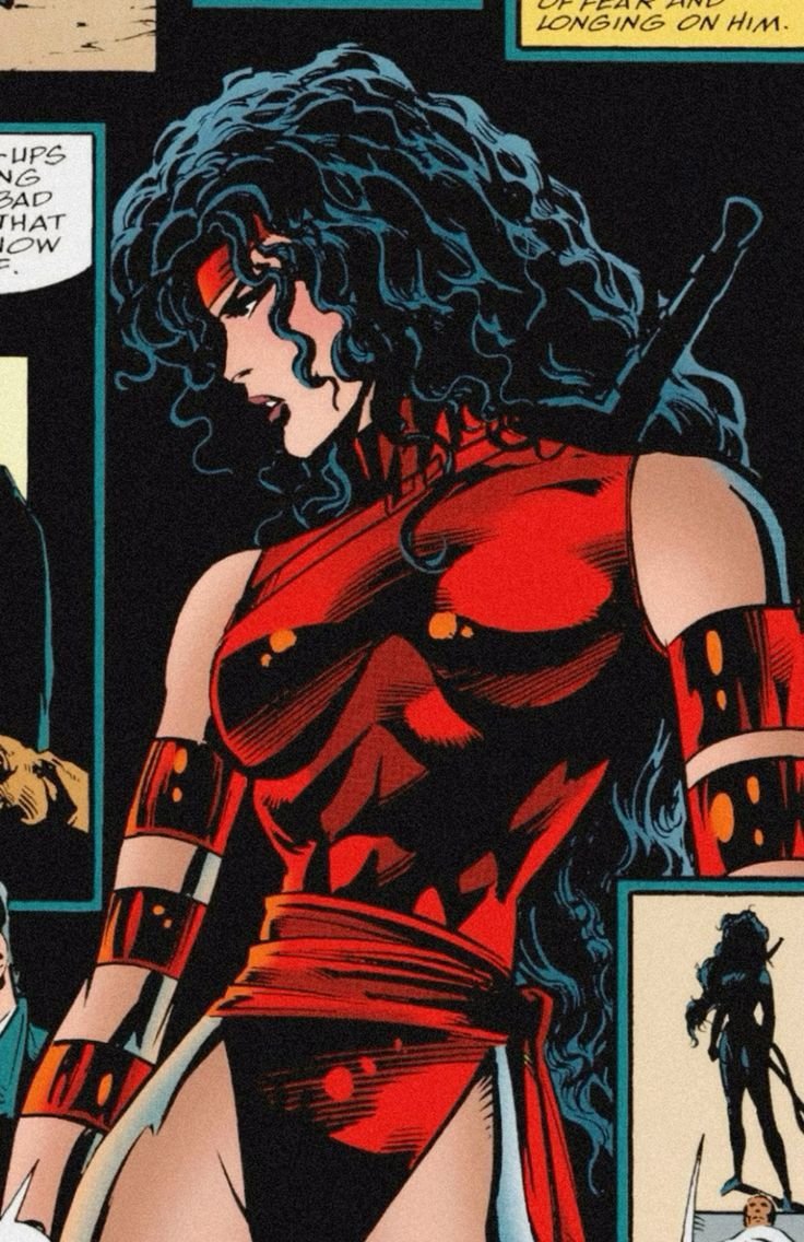 yuriwidow's tweet image. elektra looks so sexy here somebody hold me back