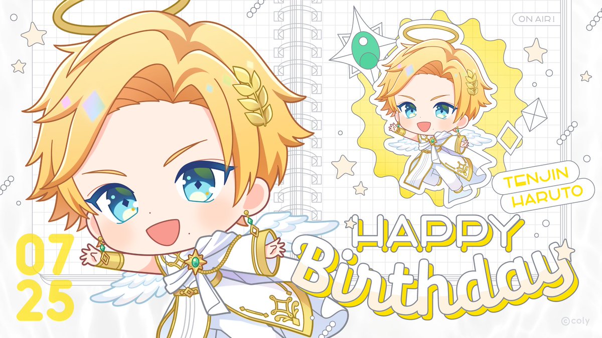 hoseki_gaoka's tweet photo. ★･ﾟ━━━━━━━━━ﾟ･☆
🎂 HAPPY BIRTHDAY 🎂
☆･ﾟ━━━━━━━━━ﾟ･★

本日7月25日は
エメ☆カレ 天神陽人の誕生日です🎉

#オンエア #天神陽人誕生祭2026 https://t.co/mlCKFYaXYW