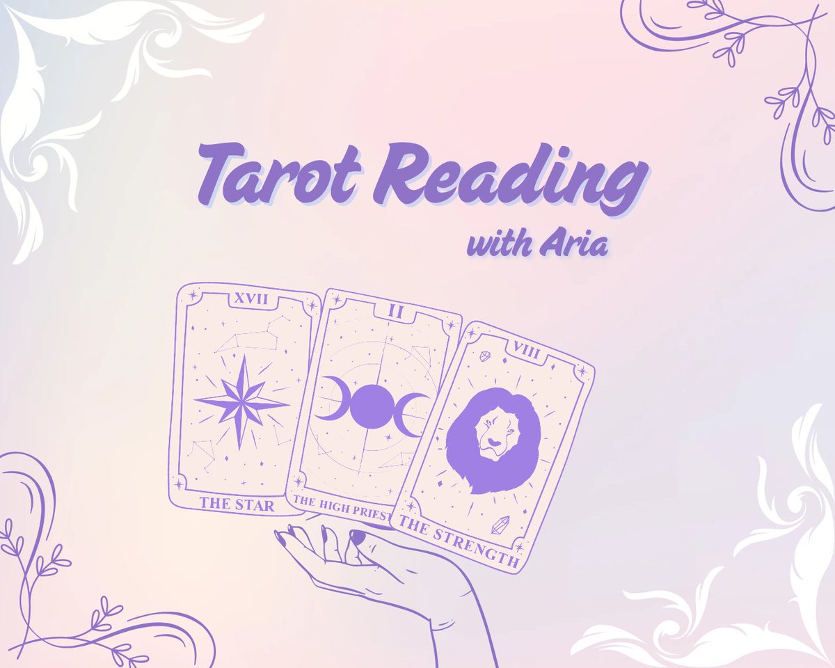 Aria 🦋 Open for Tarot Commission 0/5 tweet media