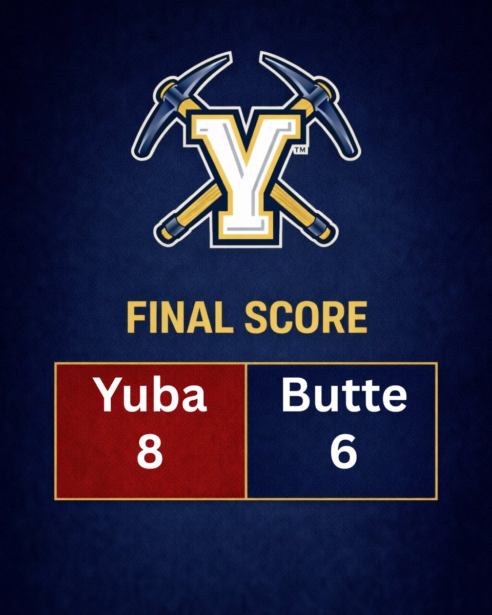 Yuba College Baseball tweet media