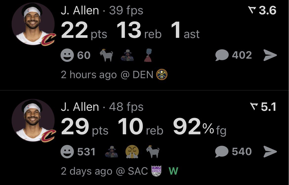 Harden done changed Jarrett Allen’s life 😭