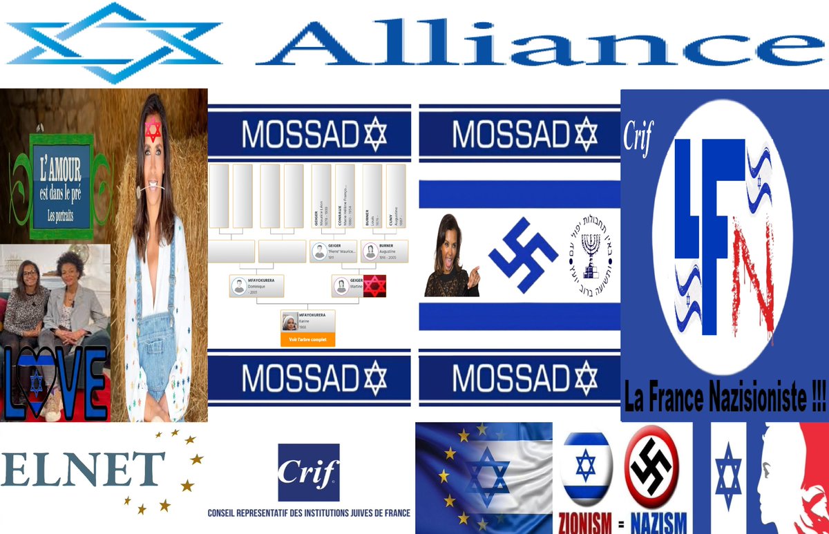 RealEthicsCode's tweet photo. @SpectateursFr @CNEWS @M6 #KarineLeMarchand, I卐RAÉLIENNE travestie en soi-disant belle des champs autochtonisée, est surtout une crypto-juive &amp; zélée judéo-sioniste par filiation maternelle qui cache une judéité à qui elle doit une carrière encore + fourbe que celle de #RachelKhan ou #ChristineKelly ! 🤣 https://t.co/lLjV9kxNGD