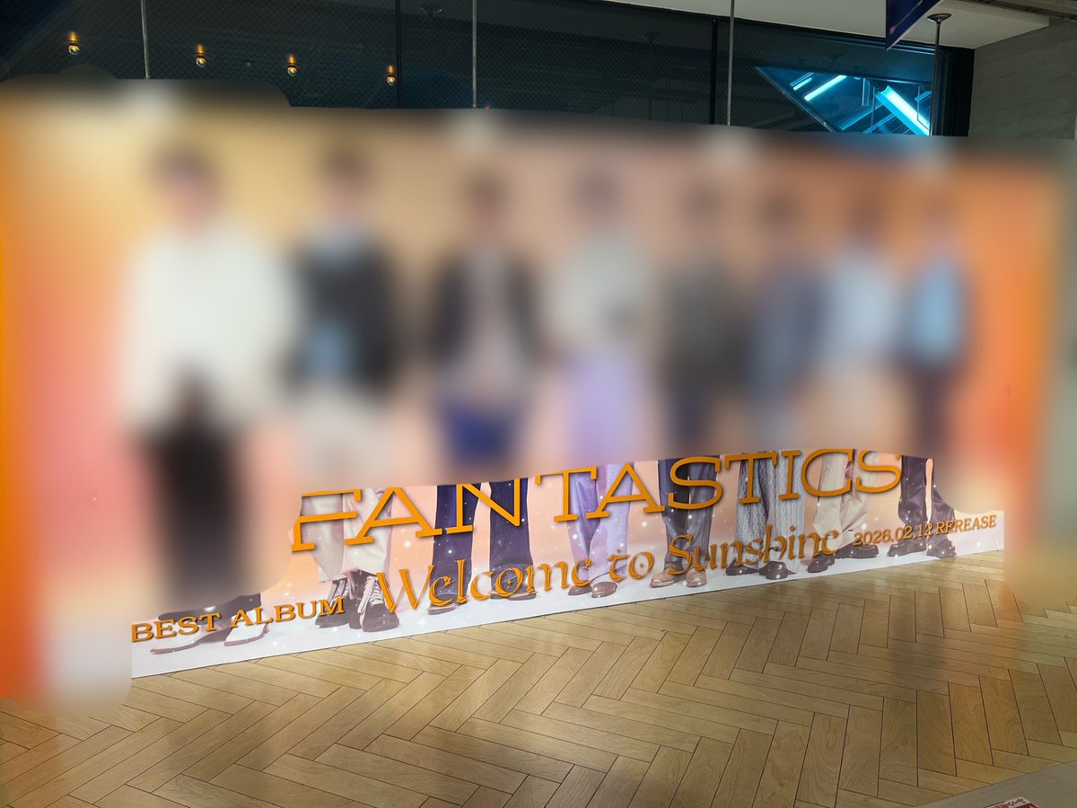 FANTASTICS】 BEST ALBUM 「Welcome to Sunshine」 リリース記念HMV