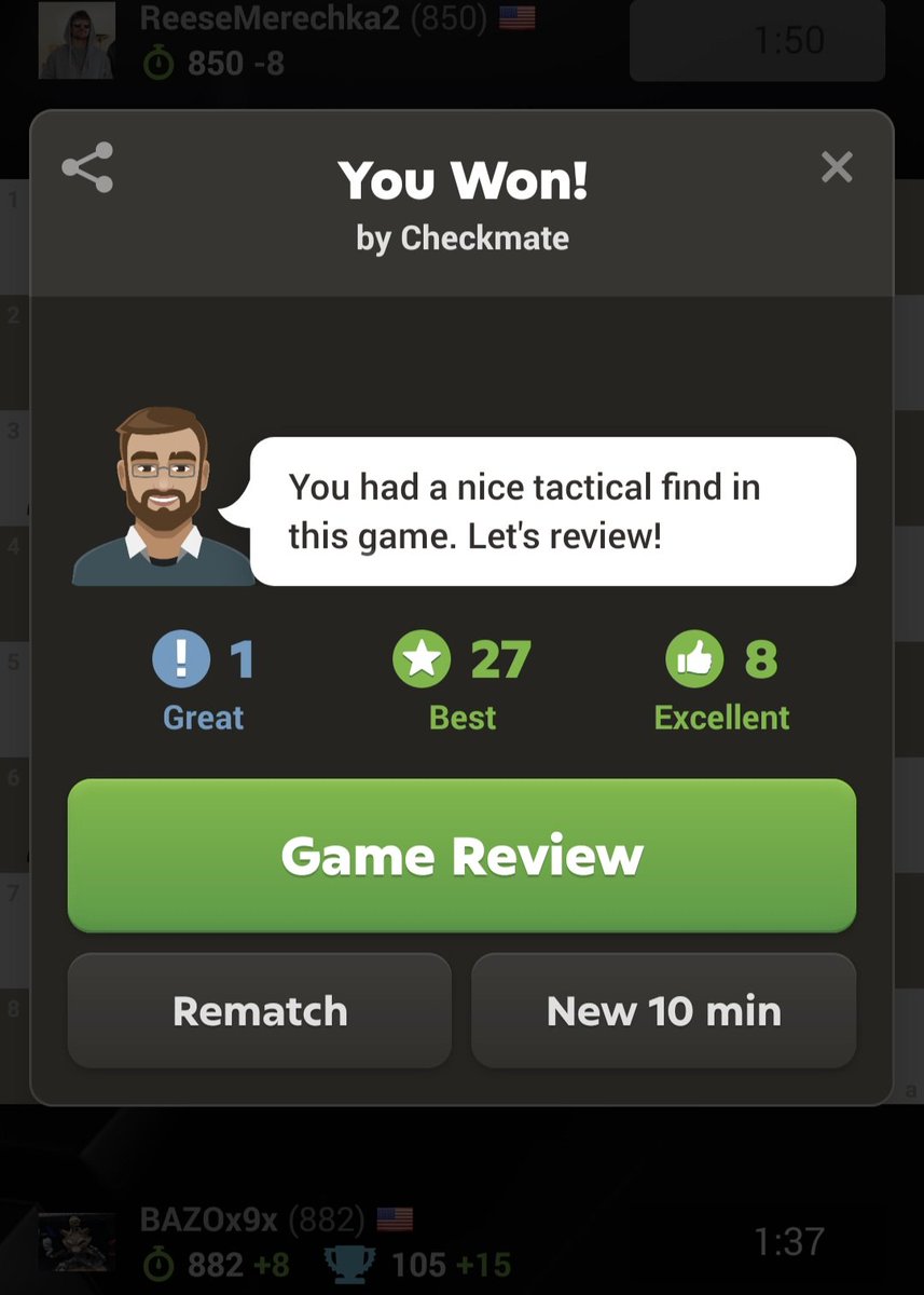 Christo45951886's tweet image. Good Game #chess chess.com #patterns #morphy