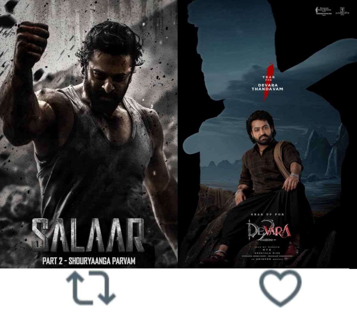 Who is the icon star in the world??

       🔃#Prabhas               ❤️#JrNTR