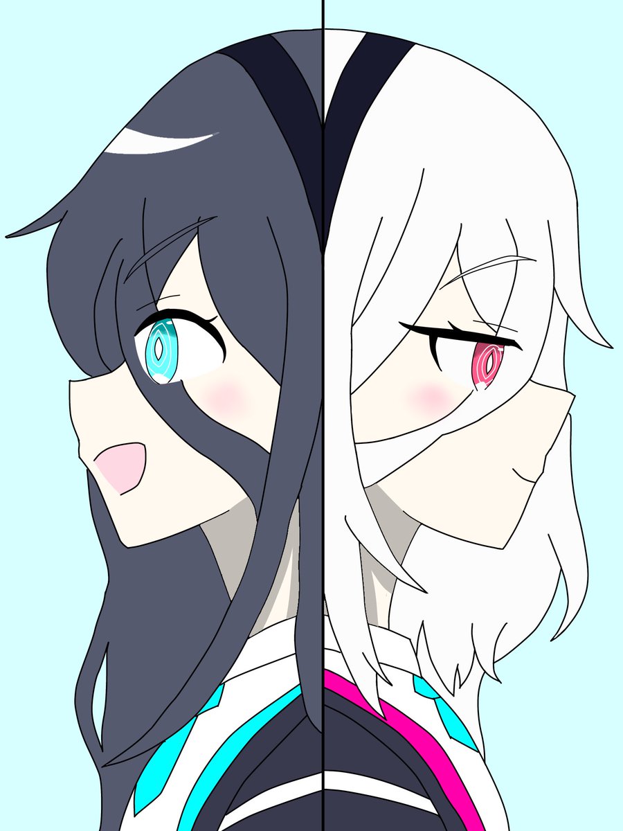 アリスとケイ！ #ブルアカ