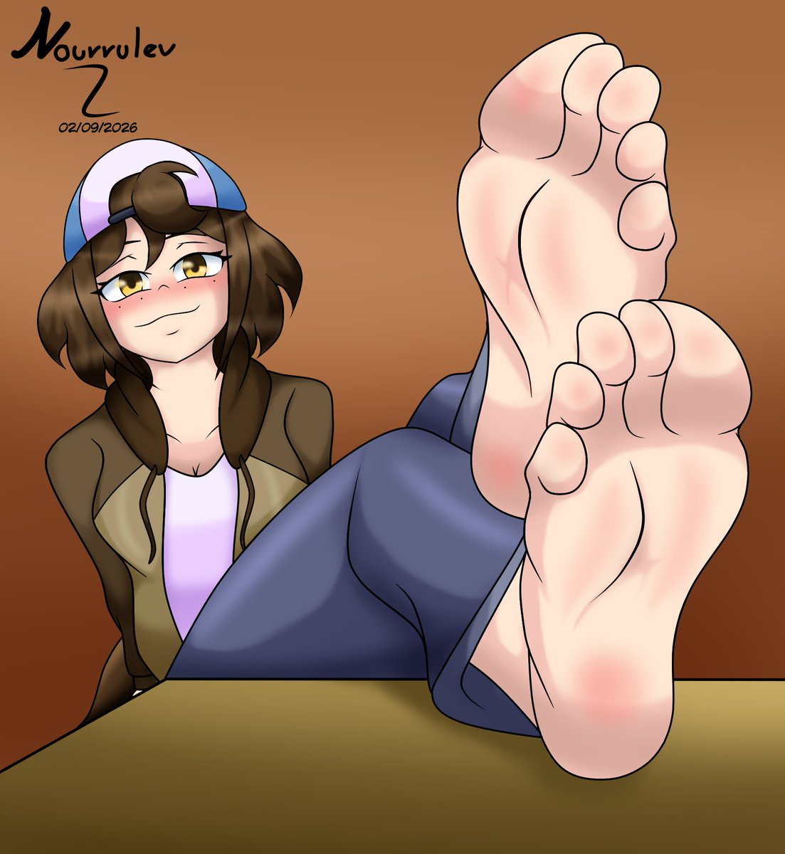 Hi ^^
Well....
An art trade with my good pana <a href="/3rr_4nn/">3rr_Ann</a> 
Among many good options, I decided to draw his cute platypus girl Patty :3
I hope you like it ^^