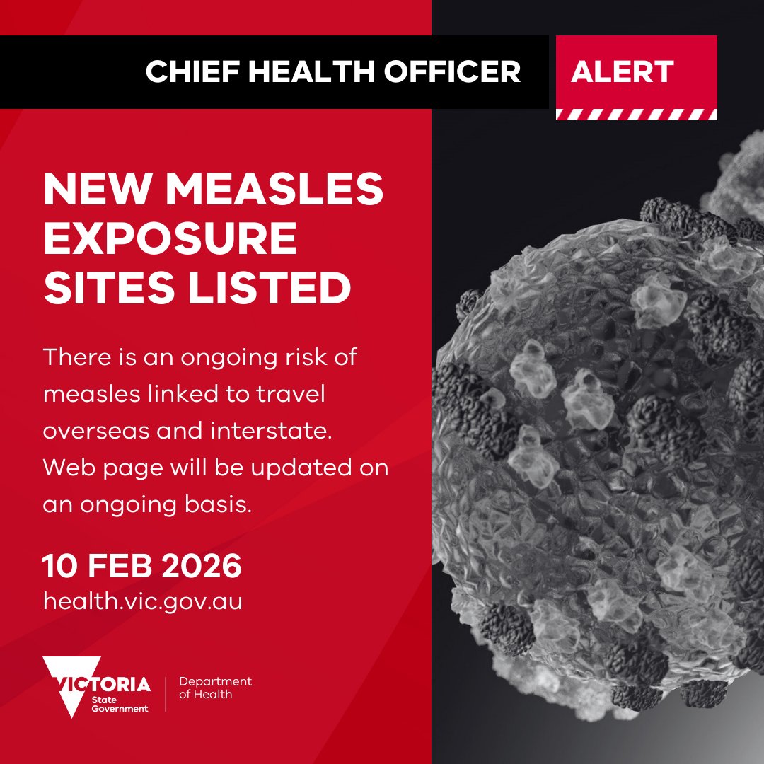 Victorian Department of Health tweet media