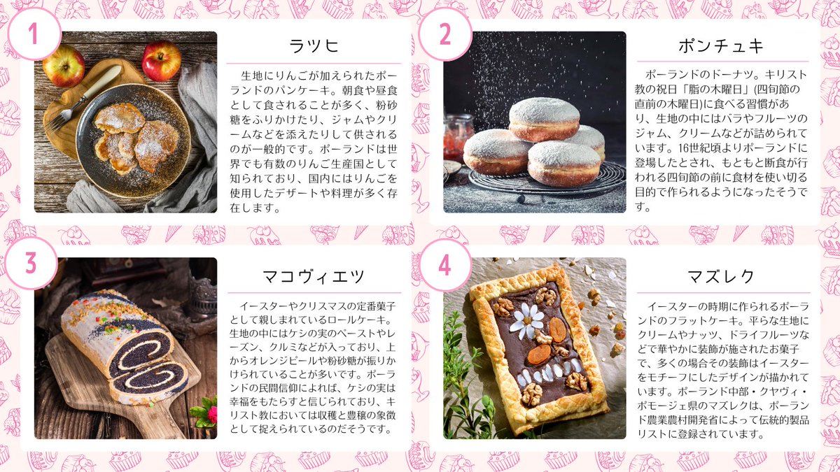 World_Voyage_'s tweet photo. [世界の郷土菓子] 🇵🇱ポーランド

🥧ポーランドの郷土菓子
https://t.co/S06VAF6RNY https://t.co/yaazuSLf2G