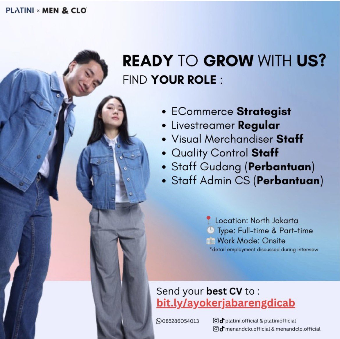 17icaa's tweet photo. #lokercot #InfoLoker #lowongankerja https://t.co/wnWmG3w6VP