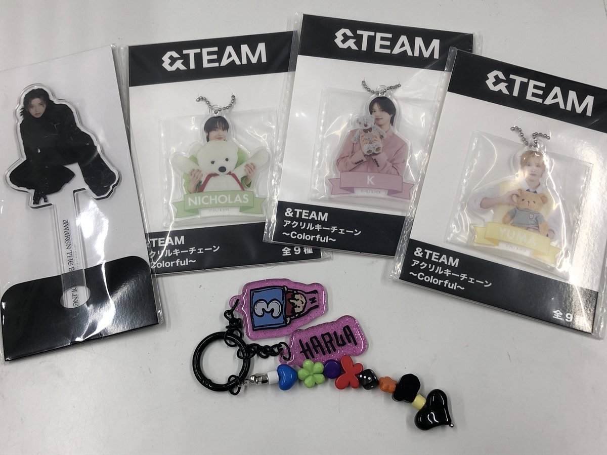 🐺 #andTEAM &TEAM 🐺 アクリルキーチェーンや緑day ハルアくんの