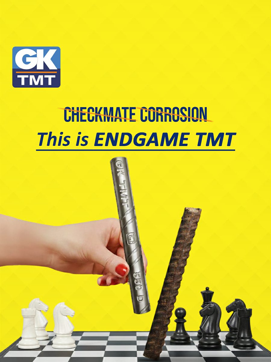 GK_TMT's tweet photo. Engineered to outlast rust!

GK TMT bars have the corrosion resistance property your structures need to beat rust and corrosion in every season.

#gktmt #checkmatecorrosion #strong #tmtbar #RustResistance

Visit Here For More Details : https://t.co/77ipwstHfF https://t.co/twKxwKlwRS
