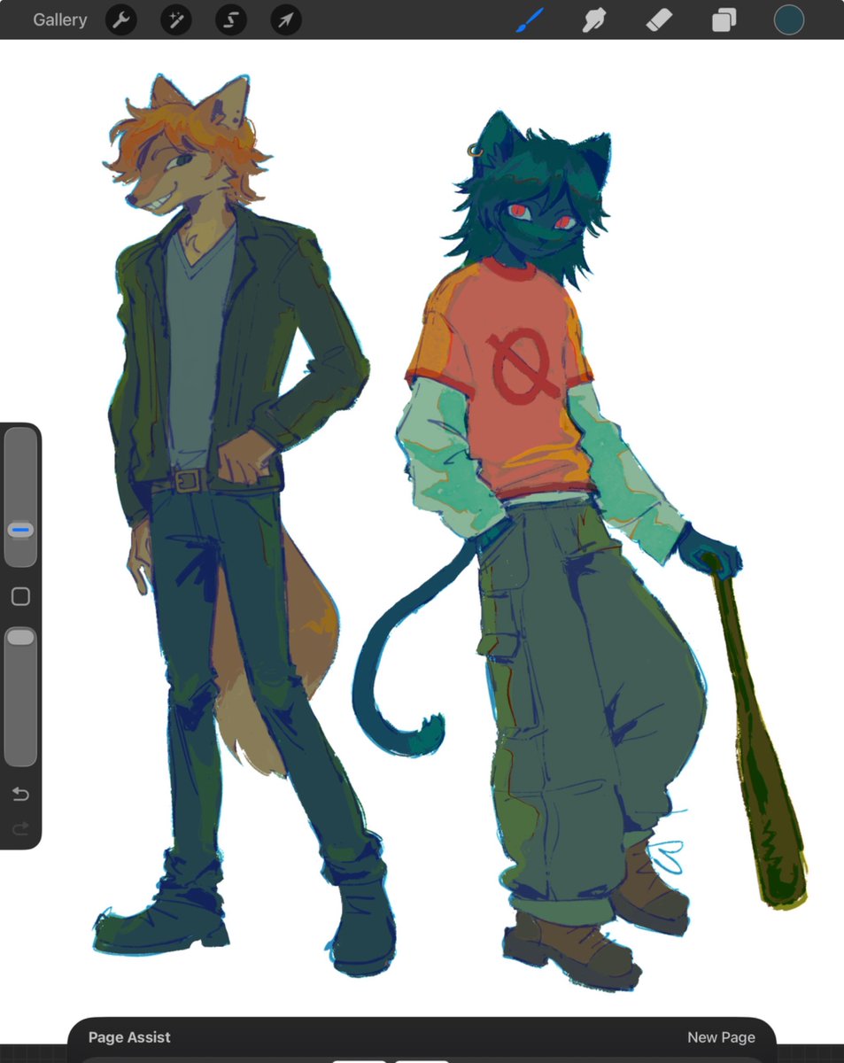 mae and gregg in my style hehehh… #nitw #nightinthewoods