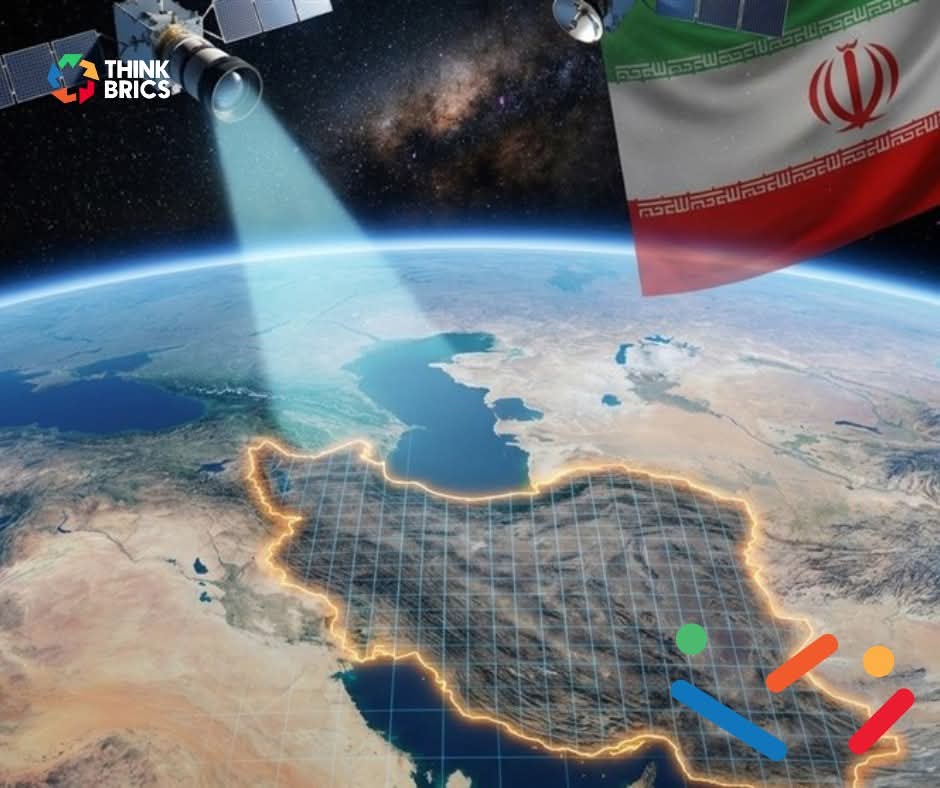 Iran's satellite is considered a major technological breakthrough. It's named after Qassem #Soleimani, who was on a peace mission in the Middle East when Trump ordered his assassination, likely at Israel's urging. #SpaceTechnology #Iran #GlobalSouth #SpaceRace 
Source: Press TV