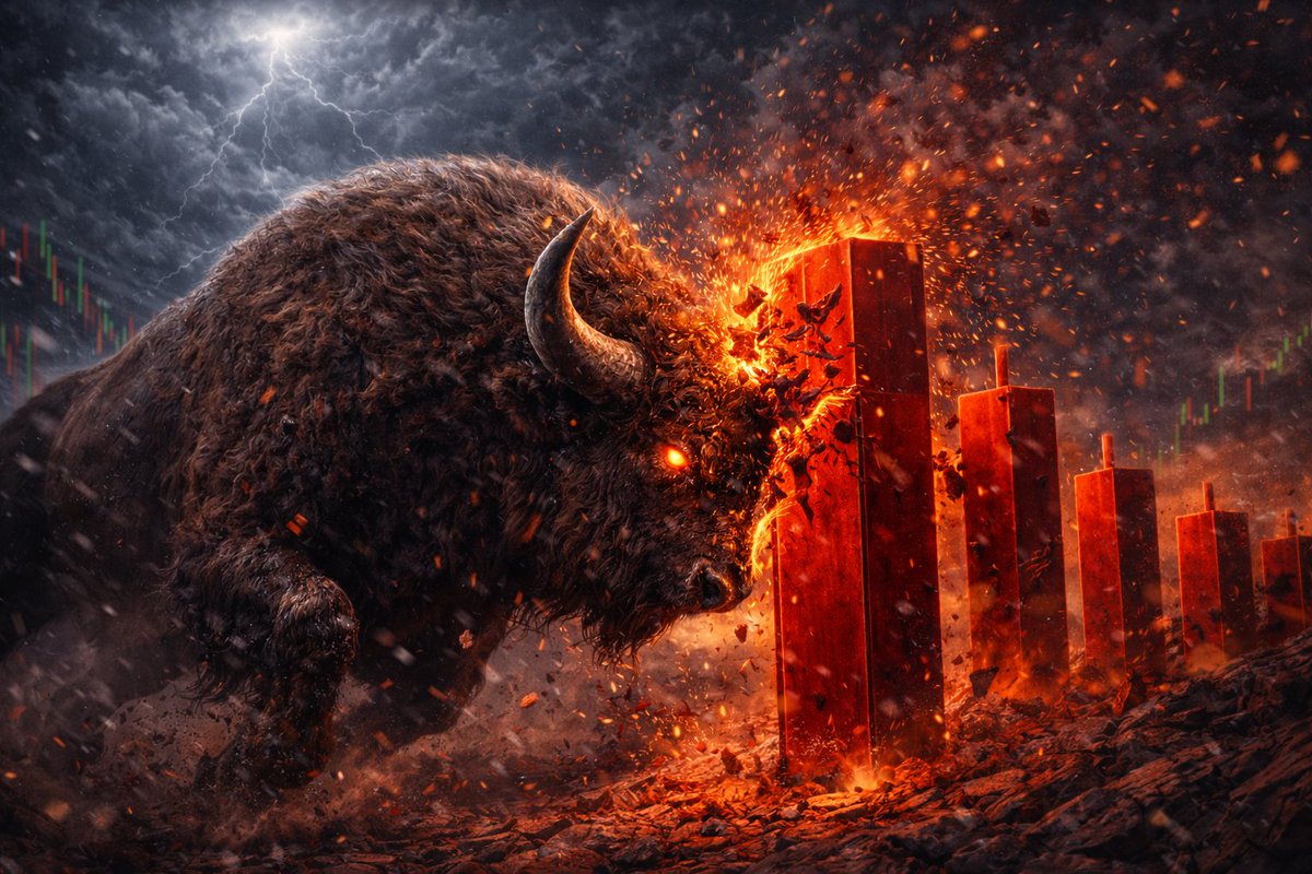 clriticize's tweet image. Market red? $BISON dont care!