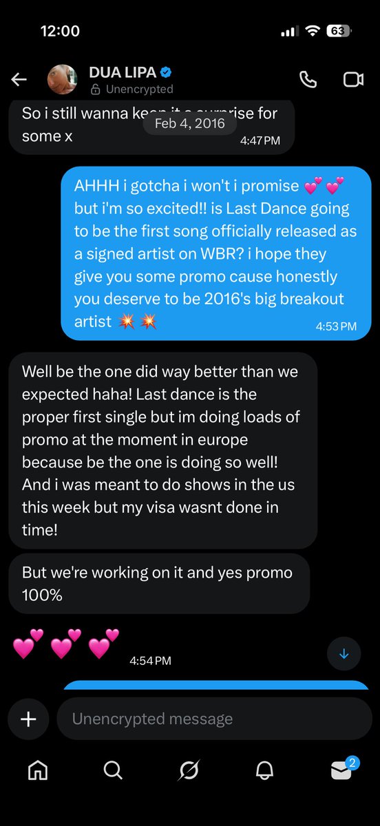 Throwback to exactly 10 years ago when Dua made me promise not to spoil Last Dance for everyone 🥺