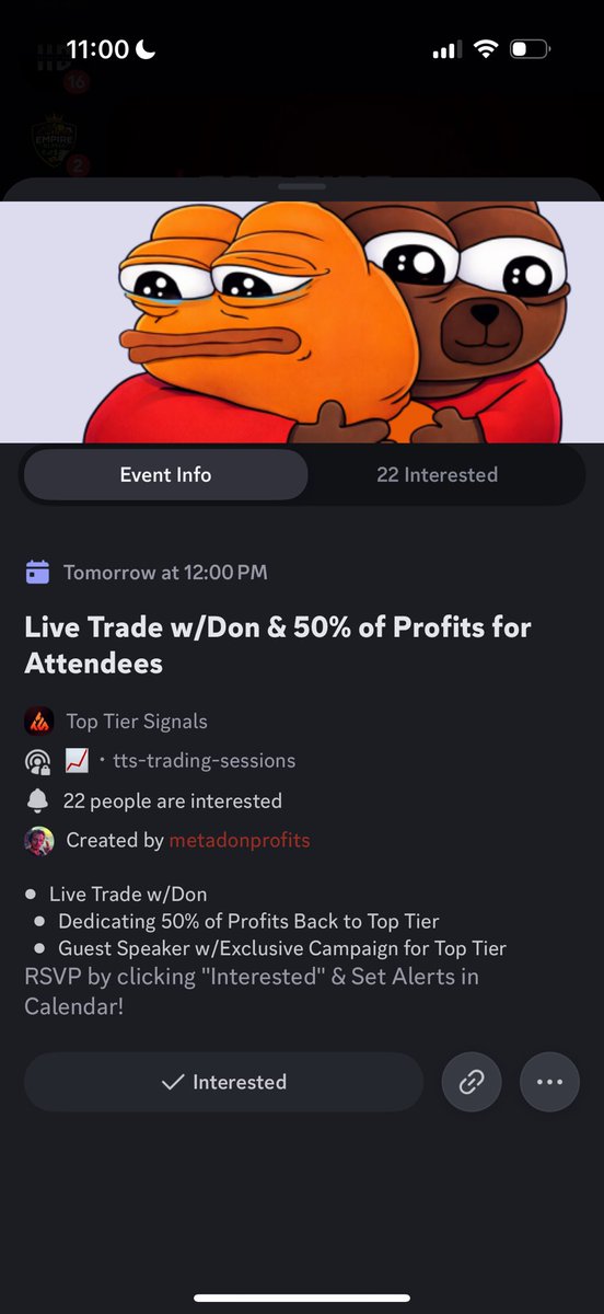 Will be running a LIVE trading session in 13 hours! 

Link in bio fellas 💥
