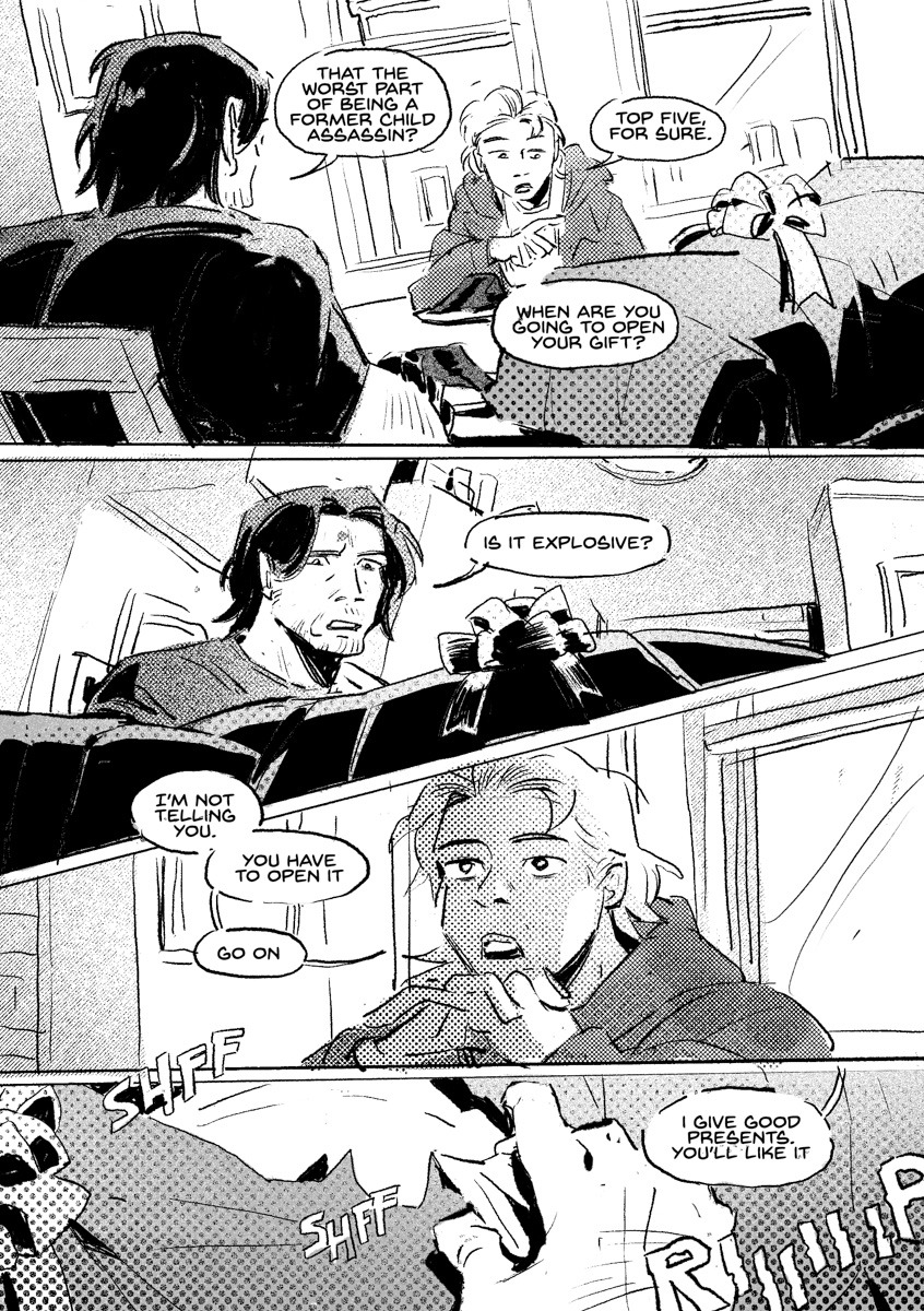 drew the first scene-ish of this fic by lies_unfurl (1/2) archiveofourown.org/works/64877827