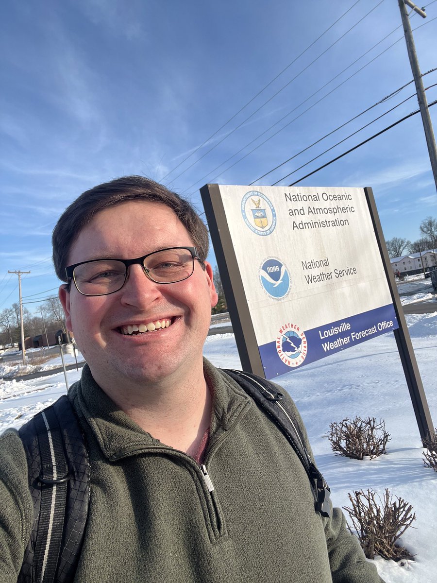 Day 1 officially in the books in Louisville, excited to be back in the NWS!