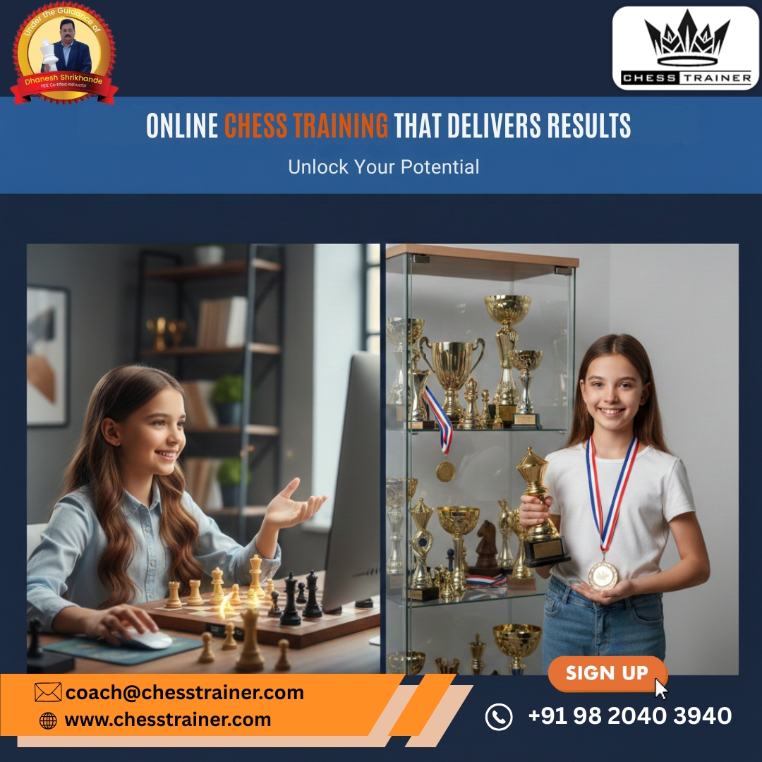 Chess_trainer91's tweet photo. Online Chess Training That Delivers Results 🏆

From first moves to podium finishes, success starts with the right guidance. 💡

🎓 Free assessment 👉 https://t.co/hFAUSPIRcQ

#OnlineChessTraining #ChessForKids #LearnChessOnline #ChessCoaching #FutureChampions #Chesstrainer https://t.co/Z8ntNegJnP