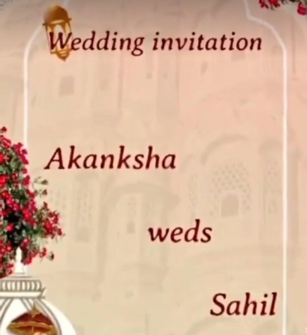 Muslim_ITCell's tweet photo. Wedding cards printed, families prepared, yet threats, pressure, and police action now loom over Akanksha and Sahil’s interfaith marriage in Meerut. https://t.co/6bdmP5QoKi