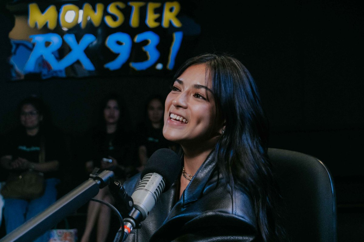 RX931's tweet photo. Heard you’re looking for a risky endeavor 🤔Say less! She’s bringing it on 🔥

Mika Salamanca sat on #AllOut to share all things recent — launching a new single, ‘Kasalanan’ 👁️ first heard on the airwaves! 

Watch her interview on the #RX931 livestream channels 📺 #IAmAMonster https://t.co/IT3oha2hjQ