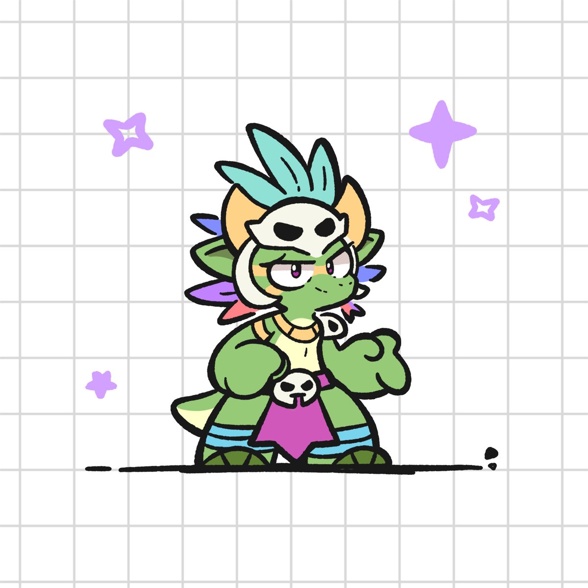 Fulgor sometimes can make him cutie! ✨💜