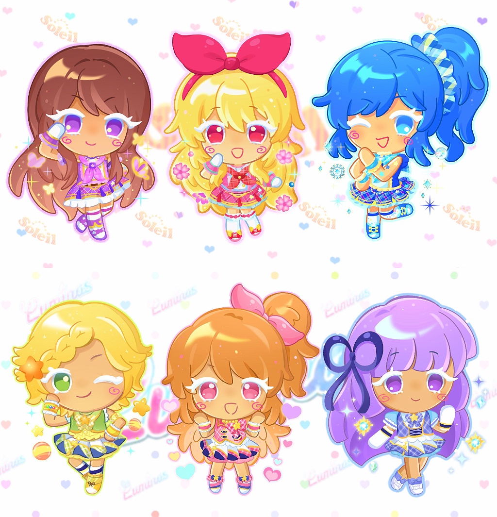 aikatsu cookies☺️💕
#アイカツ #aikatsu