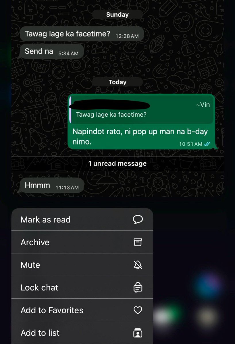 Mo chat paman gud uy, napindotan ra gani.