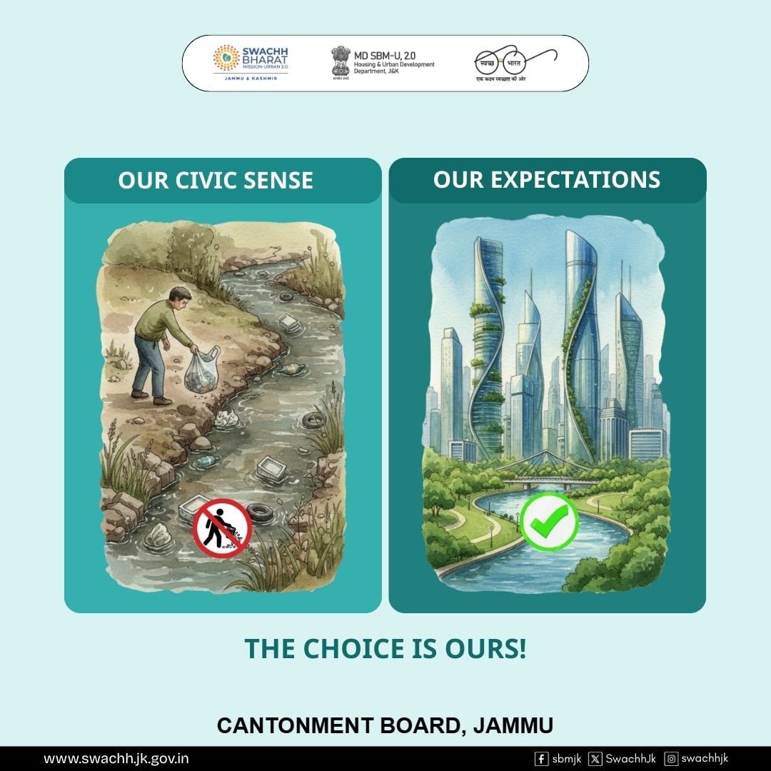 Jammu Cantonment Board, Ministry Of Defence tweet media