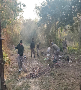 71BNCRPF's tweet image. #SwachhBharat #CommunityEffort #CleanIndia
On On 09/02/2026, A71 Bn, A successful cleanliness drive in the area of surrounding camp area of A/71 Bn at Tronglaobi village, U/PS PGCI Bishnupur, Manipur