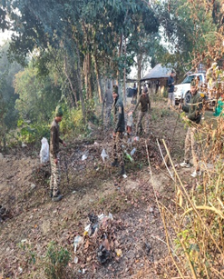 #SwachhBharat #CommunityEffort #CleanIndia
On On 09/02/2026, A71 Bn, A successful cleanliness drive in the area of surrounding camp area of A/71 Bn at Tronglaobi village, U/PS PGCI Bishnupur, Manipur