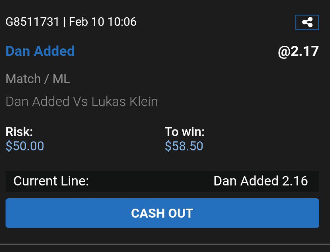 tennis_dog29's tweet photo. TWO TENNIS PICKSπΎ
FLEX VS SUMIT NAGAL
OUR PICK SUMIT NAGAL π
DA ADDED VS LUKAS KELIN
OUR 2ND PICK DA ADDED π
MORE IN-PLAY PICKS CAME ON TEL-G https://t.co/fHo8pPY5Y8
#DavisCup #tennis #ATPChallenger #atpmontpellier #parlays #GamblingX #GamblingTwitter #moneyplus #parlays https://t.co/jHJBEL95uQ