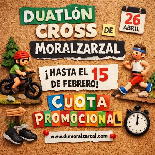 YouEvent1's tweet photo. CUOTA PROMOCIONAL
https://t.co/iMcNicYpRV
#inscripcionesyouevent
#duatlon #ducross #triatlon #duatloncross
#dumoral #ducrossmoral #moralzarzal
#primavera #madrid #deporte #abril #youevent
#inscripciones #promocional #correr #mtb https://t.co/b4i3471jDE