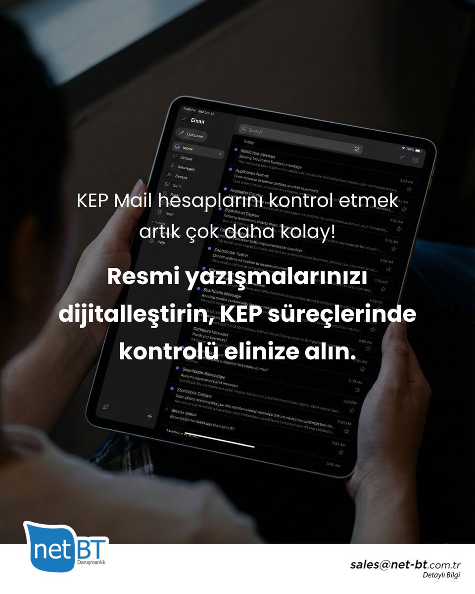 NetBT SAP KEP Uygulaması ile Kayıtlı e-Posta (KEP) hesaplarınızı SAP üzerinden tek ekrandan yönetin. Gelen ve gönderilen tüm iletileri görüntüleyin, süreçlerinizi daha hızlı ve kontrollü hale getirin.

Demo ve detaylı bilgi: net-bt.com.tr/sap-kep-uygula…

#NetBT #SapKep #Sap