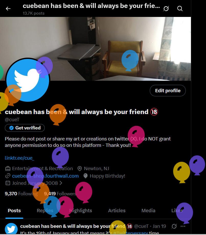 cuebean has been & will always be your friend 🔞 tweet media