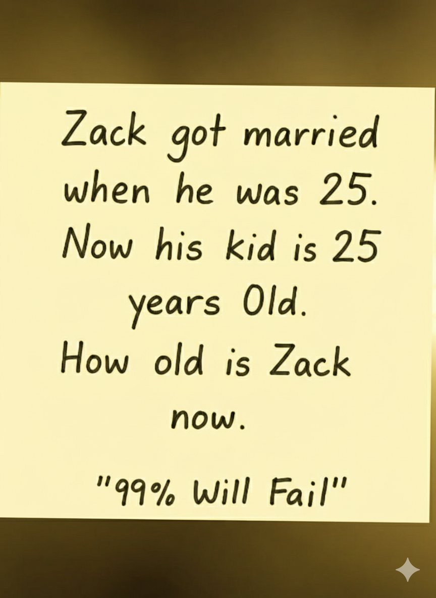 Can you solve this?

99% will fail.