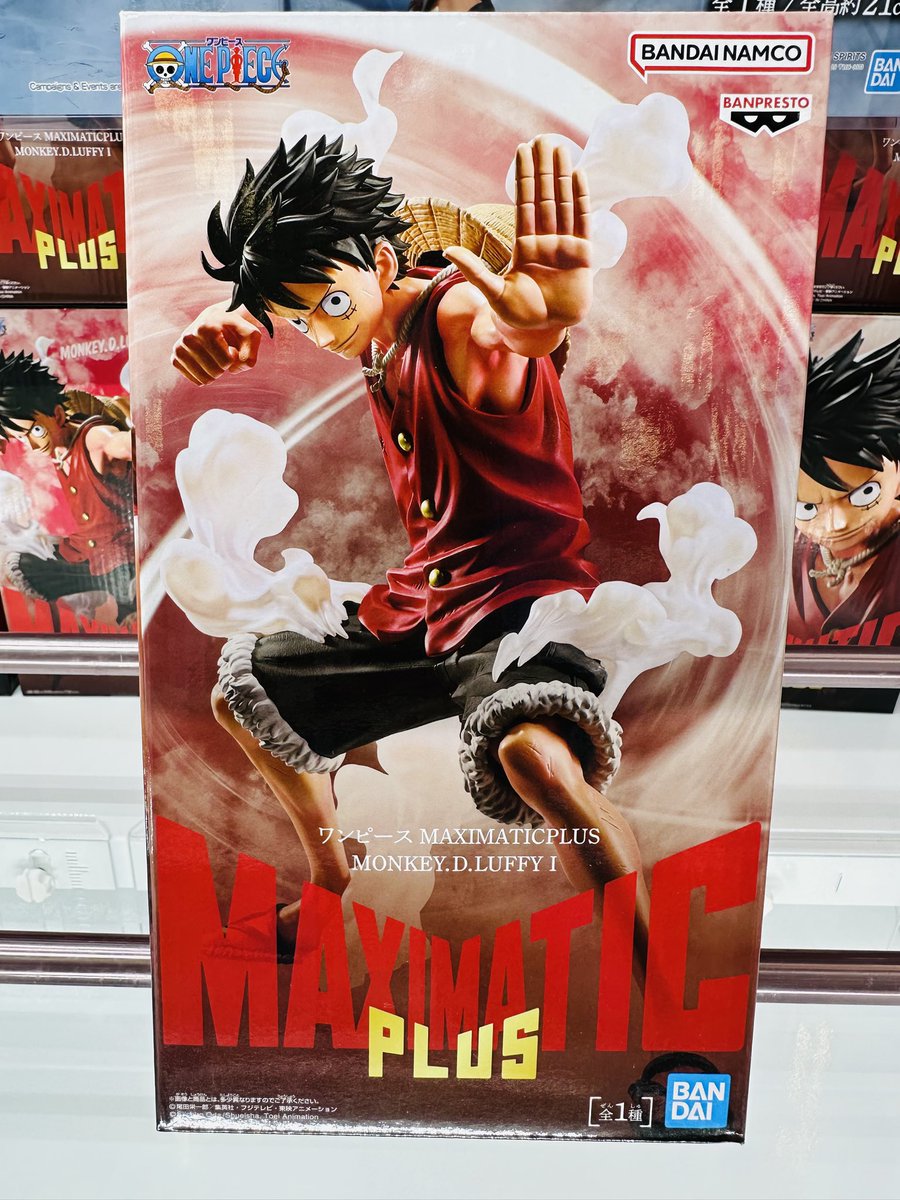 ✨新入荷景品✨ #ワンピース MAXIMATICPLUS MONKEY.D.LUFFY I #新劇場