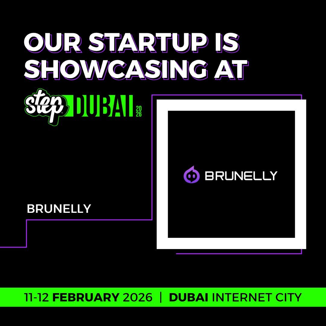 BrunellyAI's tweet image. Brunelly is heading to STEP Conference Dubai!

Meet us to explore our AI-powered software delivery system, connect with founders, devs &amp;amp; investors, and see Brunelly in action.

📍 Dubai | 🗓 11–12 Feb
#STEPConference #AI #Startups #DevTools #Brunelly