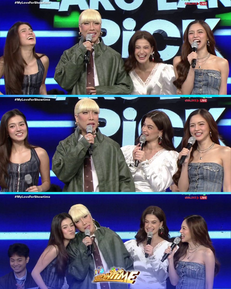 Nagsama-sama ang mga face card! 🔥 
#MyLoveForShowtime