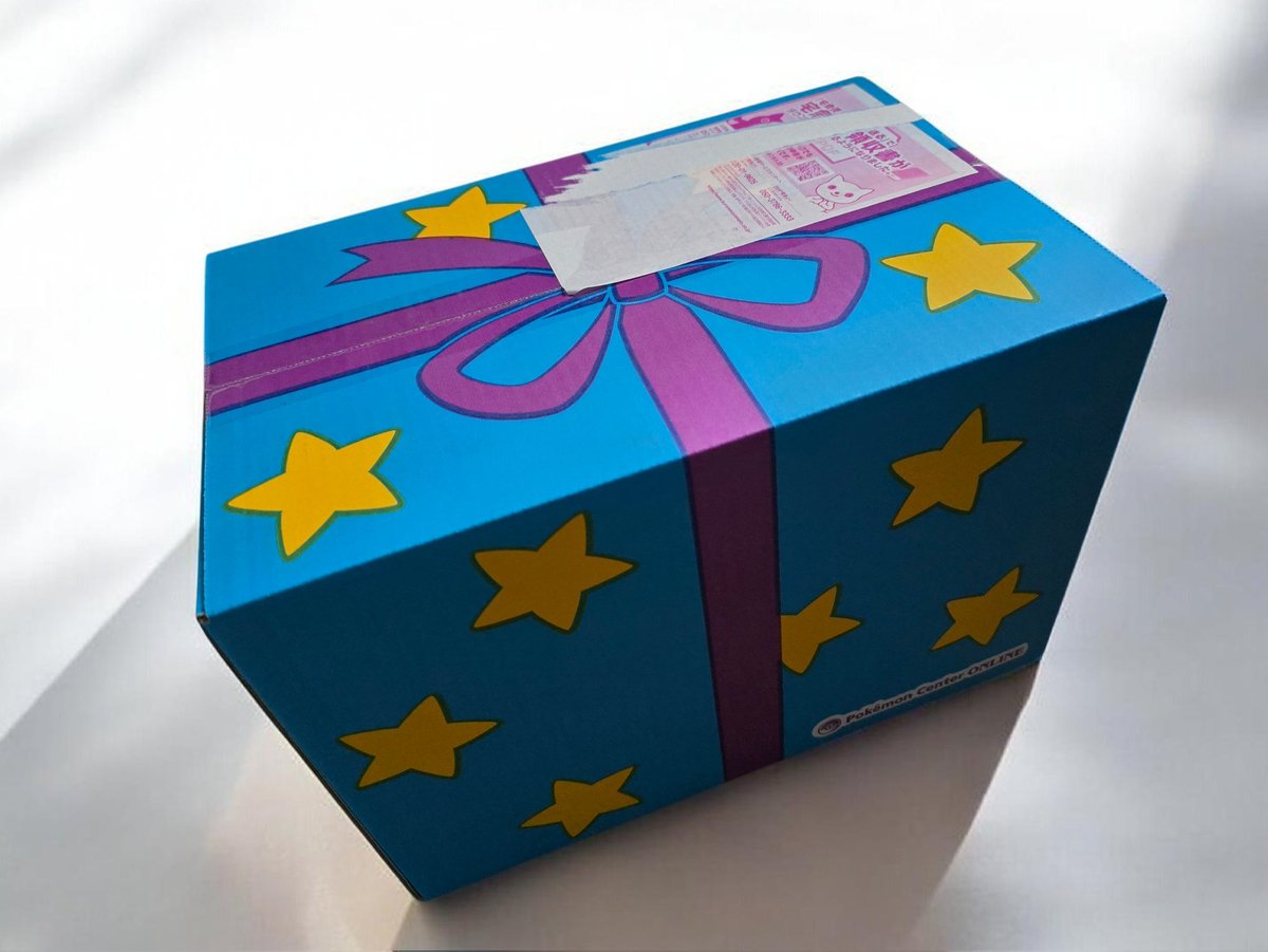 誕生月にポケモンセンターオンラインでお買い物したら、可愛いBOXで