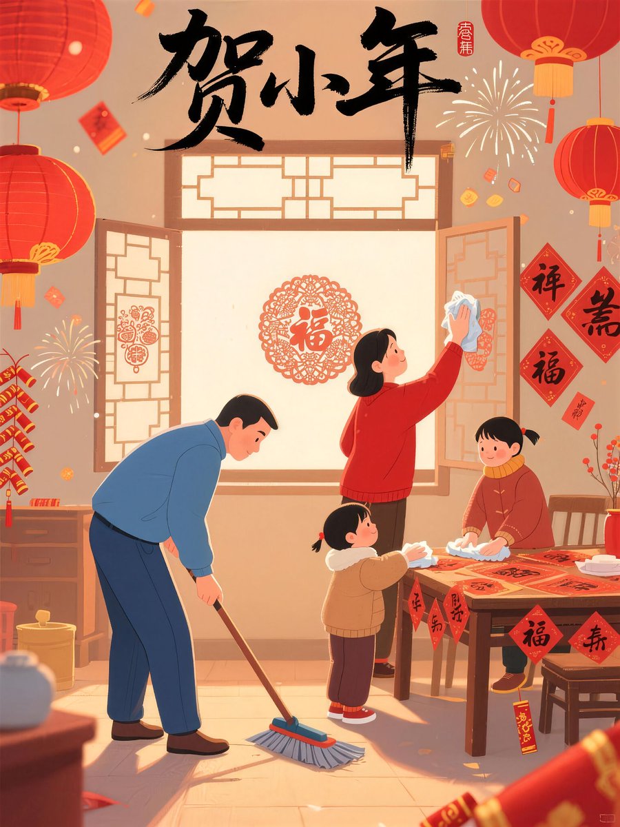 Согласно традиционным обычаям китайского народа хань, двадцать третий день двенадцатого месяца по лунному календарю называется "Сяо Нянь". Причина, по которой это называется так, вероятно, потому, что через несколько дней приближается Весенний праздник как «большой новый год».