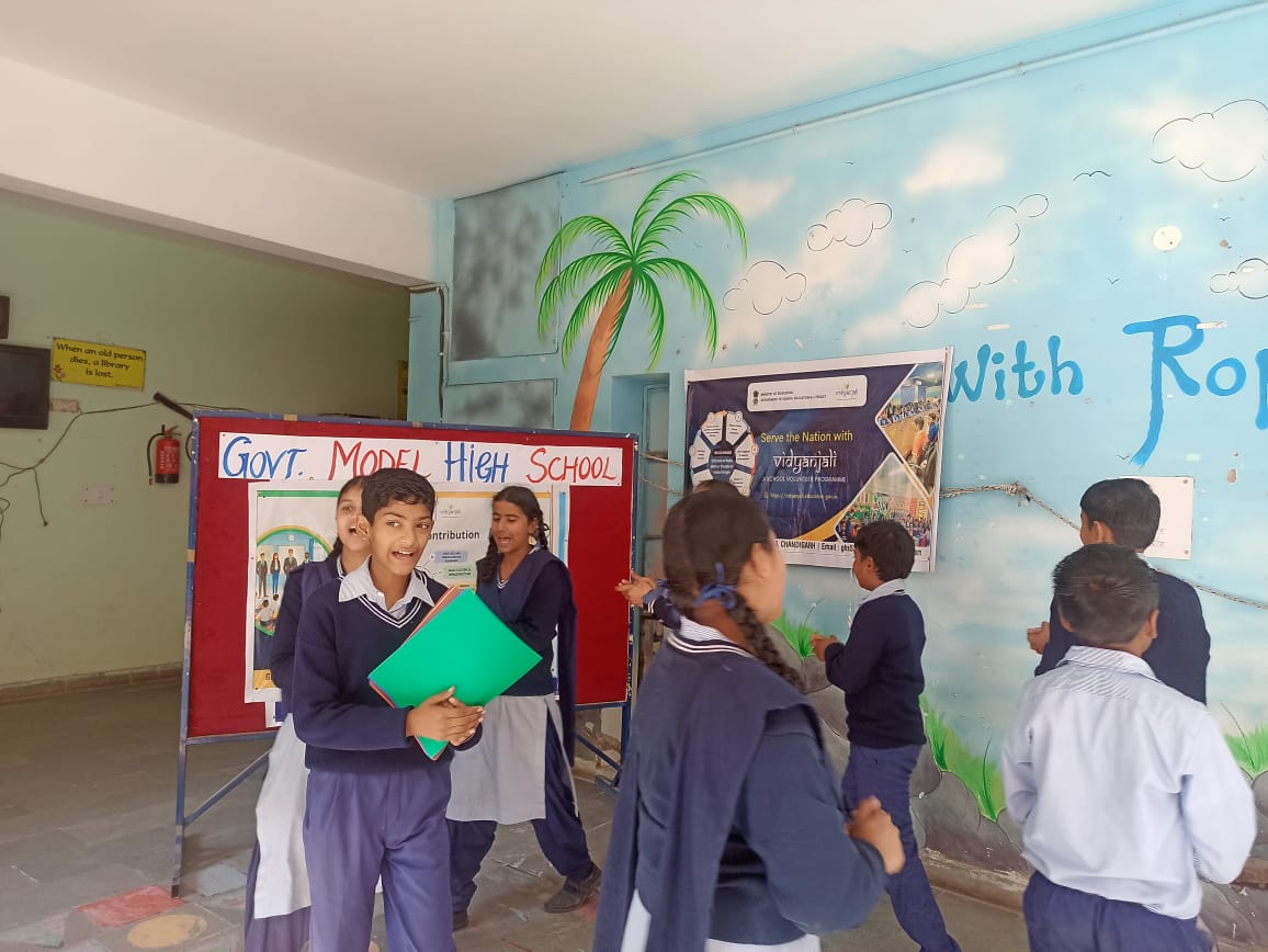 ghs53chd's tweet photo. A community meeting regarding Vidyanjali portal was held with parents &amp; SMC members at GMHS 53 on 31.01.26. The event included parents' sensitization, a nukkad natak, poster making, exhibition and Pamphlets distribution.
@SchoolEduChd
@vidyanjalichd
@vidyanjali_edu
#Vidyanjali https://t.co/ISMRohVvs7