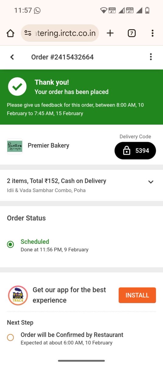 RaigurV's tweet photo. Why the IRONY CTC NOT CHANGE YET TODAY ORDER FOOD IN IRCTC AND WE RECEIVED WHAT YOU CAN SEE PICTURE ATTACH @IRCTCofficial @eCateringIRCTC https://t.co/dJHhF6B69q