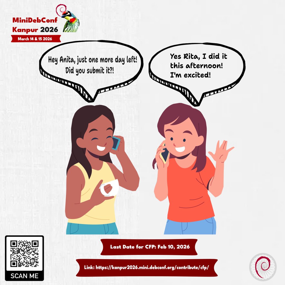 Debian India tweet media