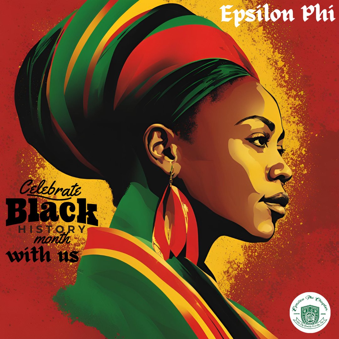 EPhi2016ipl's tweet photo. Our culture. Our history. Our pride.
Epsilon Phi Chapter celebrates the beauty, creativity, and strength of the Black community today and every day. β¨
#BlackPride #BlackHistoryMonth #EpsilonPhiChapter https://t.co/vxEDiKMTJt