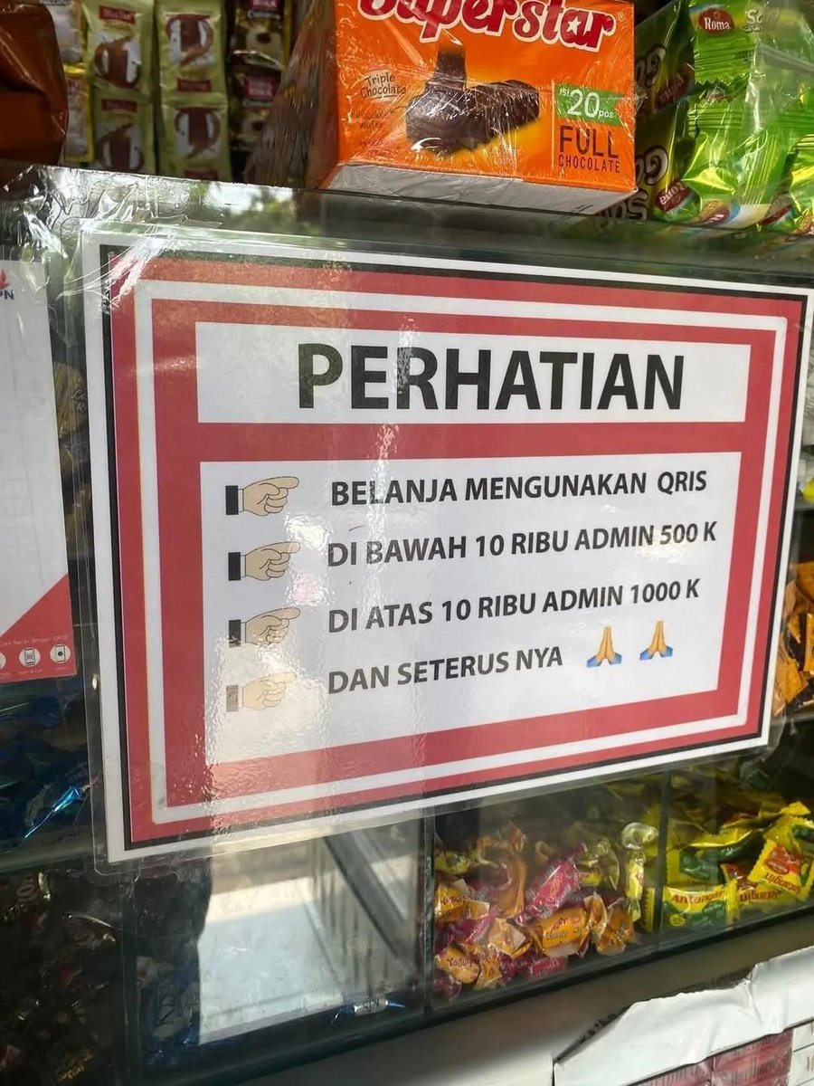 poconxg's tweet image. bener kata orang "qris bikin cepet miskin" 😭