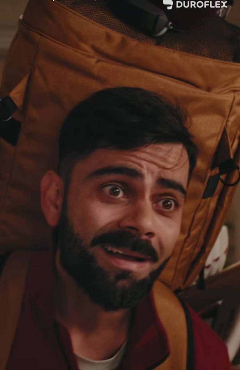 Cric4_cric's tweet photo. Virat Kohli's Duroflex mattress AD. 😊😊

#ViratKohli #virat #duroflex 
#CricketNews #indiancricket 
#cricket https://t.co/S0wyVQiz9W