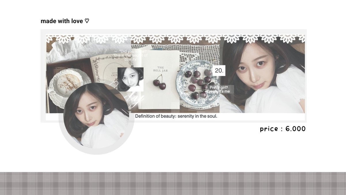 help rt, thank you! <3

halo aku membawa layout ready stock CS yang bisa kalian jemput sekarang juga, untuk price silahkan cek ALT! yuk jajan dan hampiri dmku sekarang juga. 🫣💗

#zonaba #zonauang