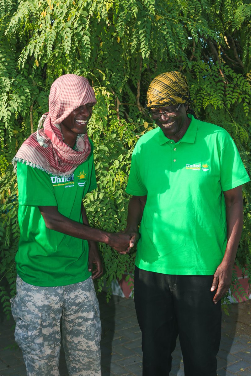 Salaam Aleikum from our Co-Party Leaders <a href="/dkmaraga/">David Maraga</a> &amp; <a href="/NetoAgostinhoMP/">Neto Agostinho-JaSudan</a>.

📍Habaswein, Wajir County

#UkatibaCaravan #UGMParty